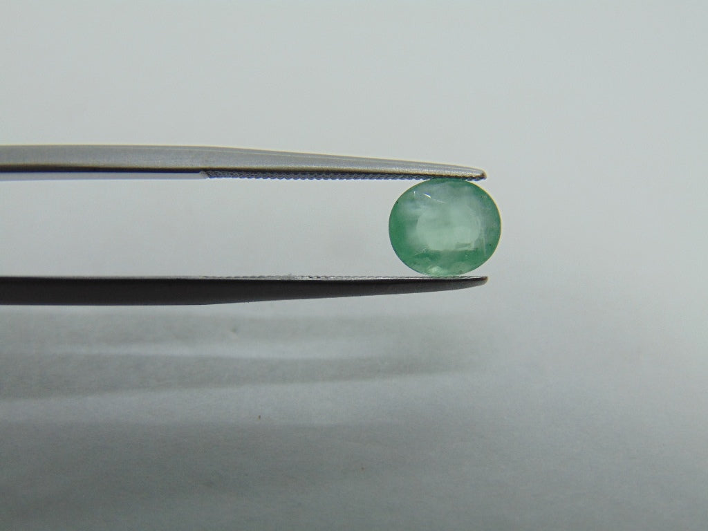 1.25ct Emerald 7x6mm