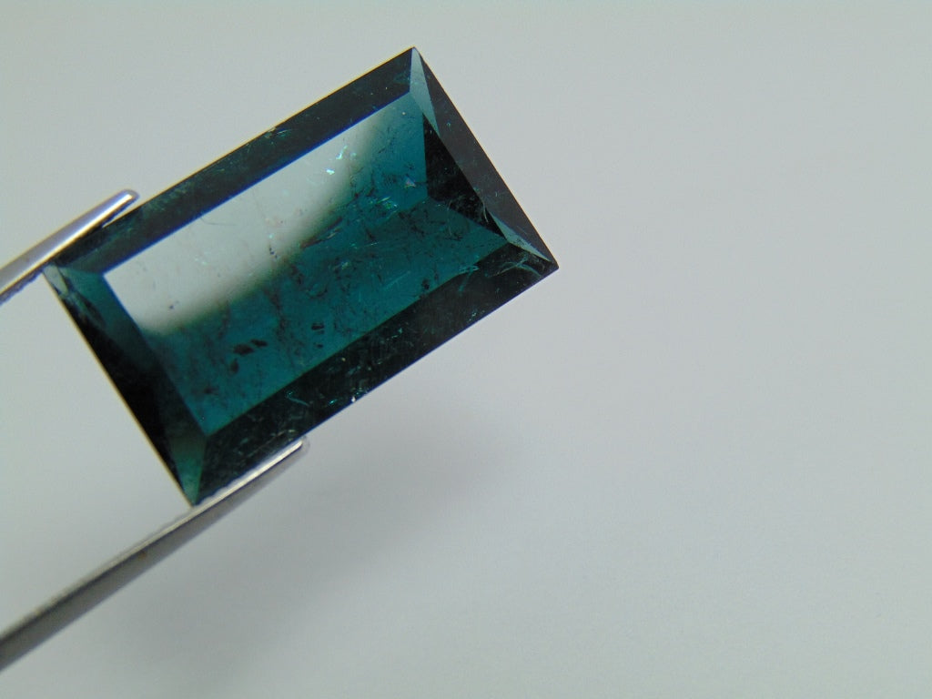 21.20ct Tourmaline blue 24x14mm