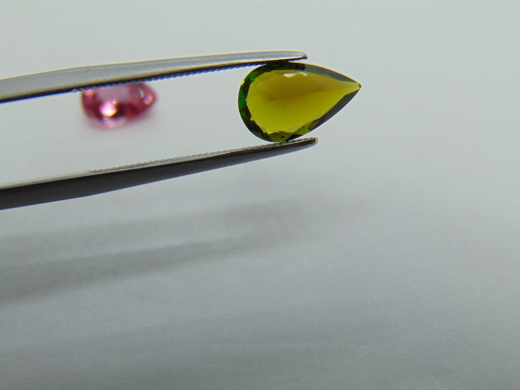 2.60ct Tourmaline mix 8x6mm 10x6mm
