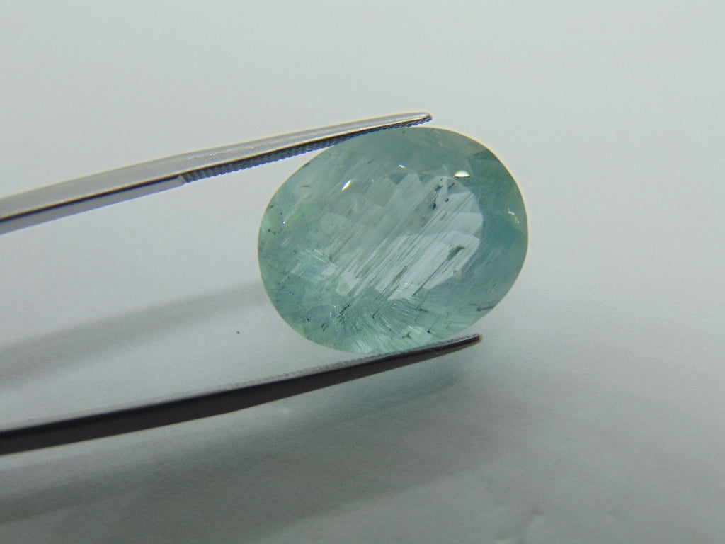 16.80ct Aquamarine With Needle 19x15mm