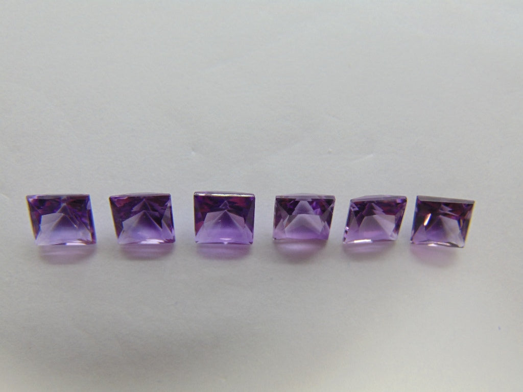 6.60ct Amethyst Calibrated 6mm
