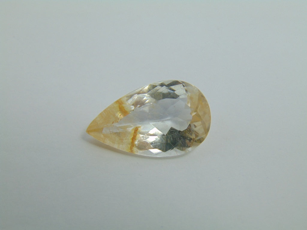 19.79ct Topaz With Rutile 23x14mm