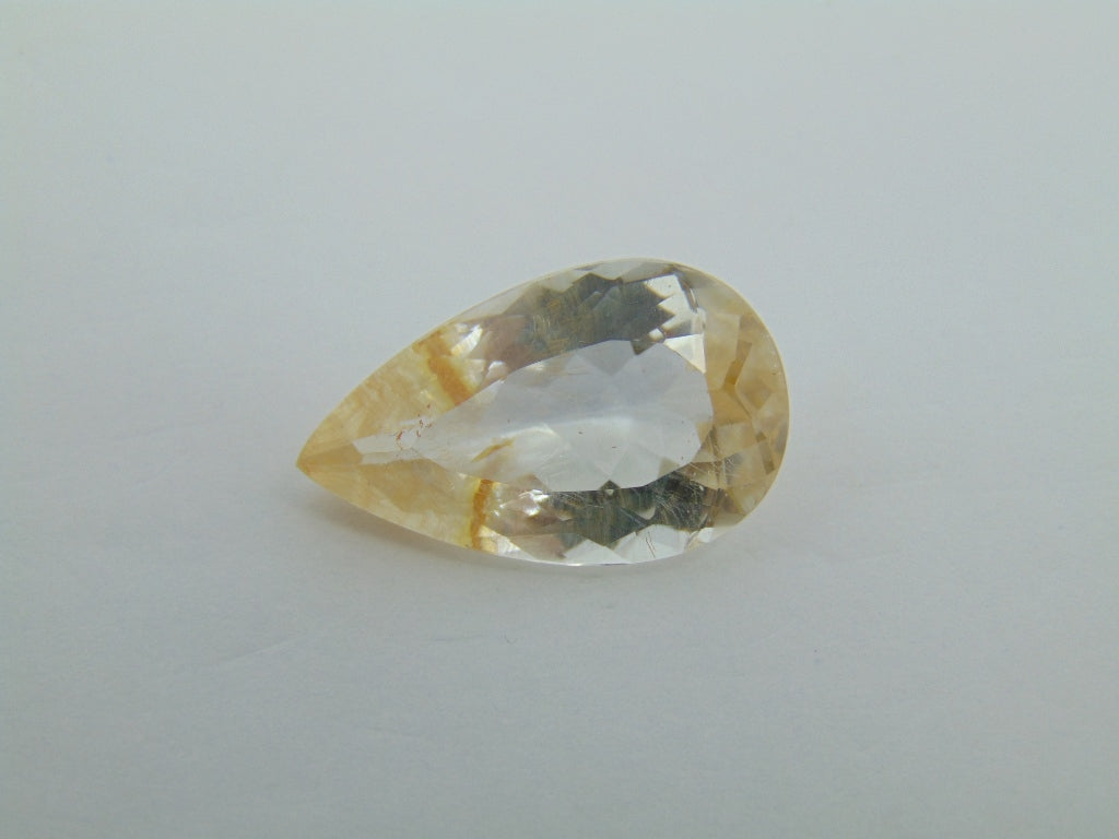 19.79ct Topaz With Rutile 23x14mm