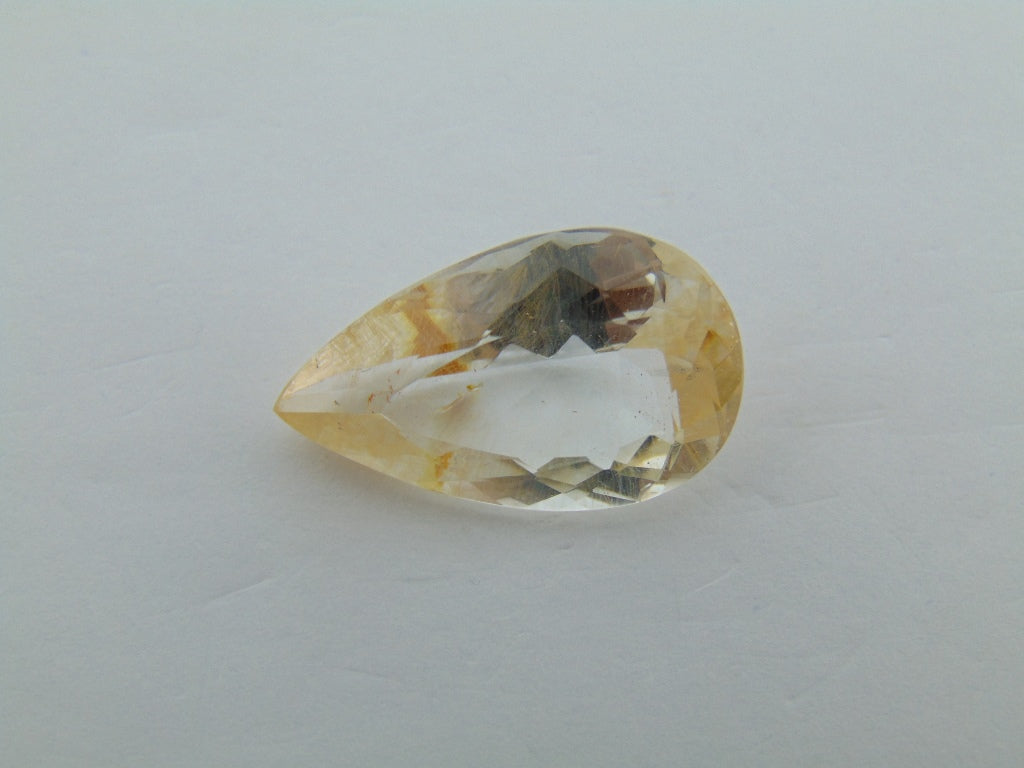 19.79ct Topaz With Rutile 23x14mm