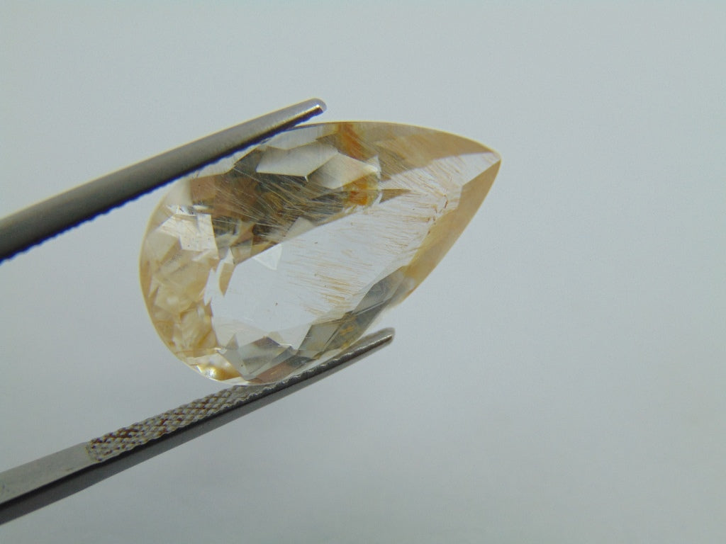 19.79ct Topaz With Rutile 23x14mm