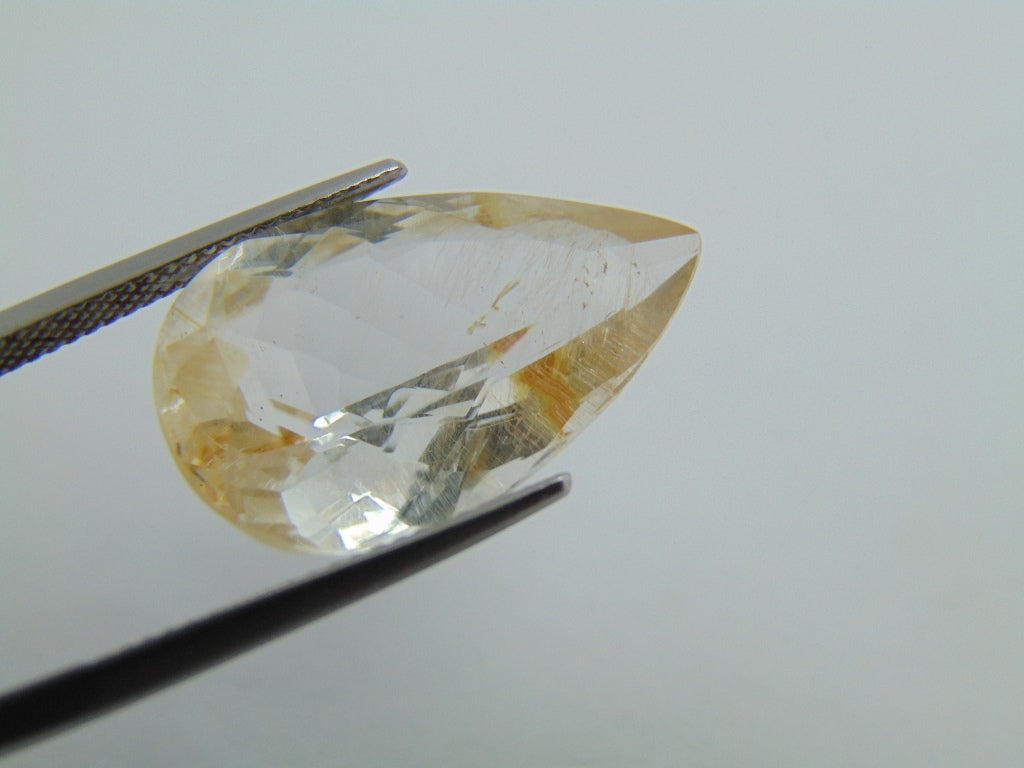19.79ct Topaz With Rutile 23x14mm