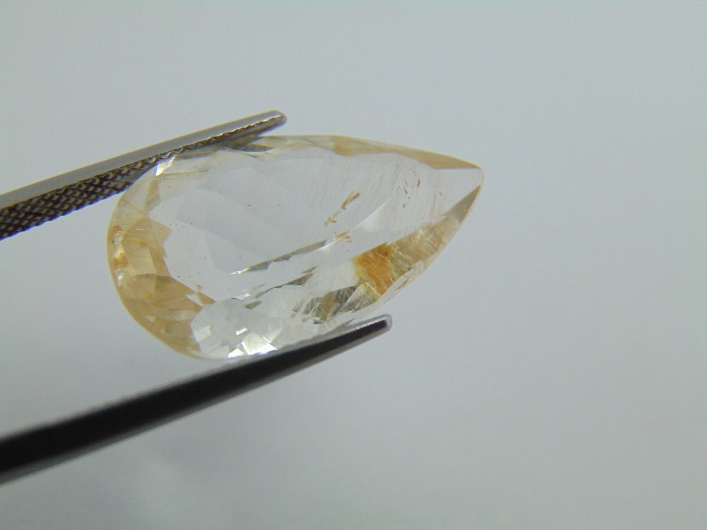 19.79ct Topaz With Rutile 23x14mm