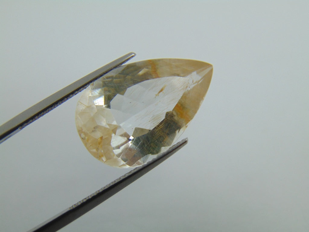 19.79ct Topaz With Rutile 23x14mm