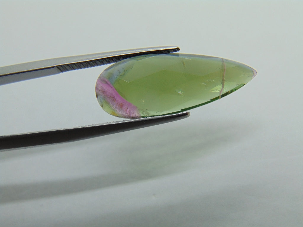 6.30ct Tourmaline Bicolor 24x10mm