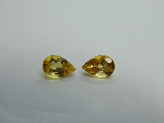 2.40ct Beryl Pair 9x6mm