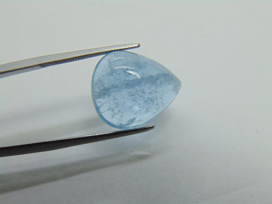 9.80ct Aquamarine Cabochon 16x14mm
