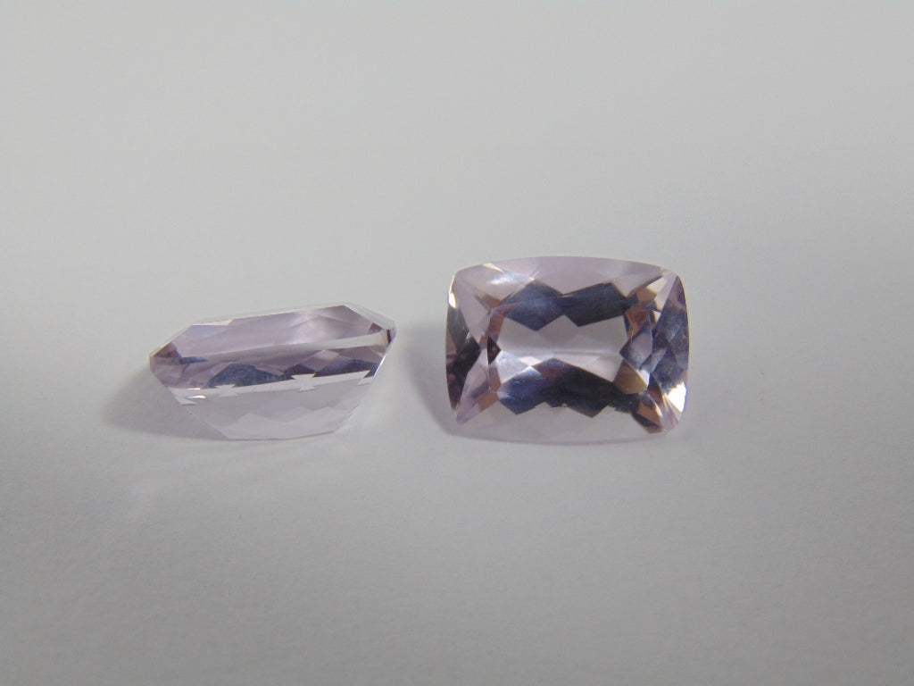20.30cts Amethyst (Pair)
