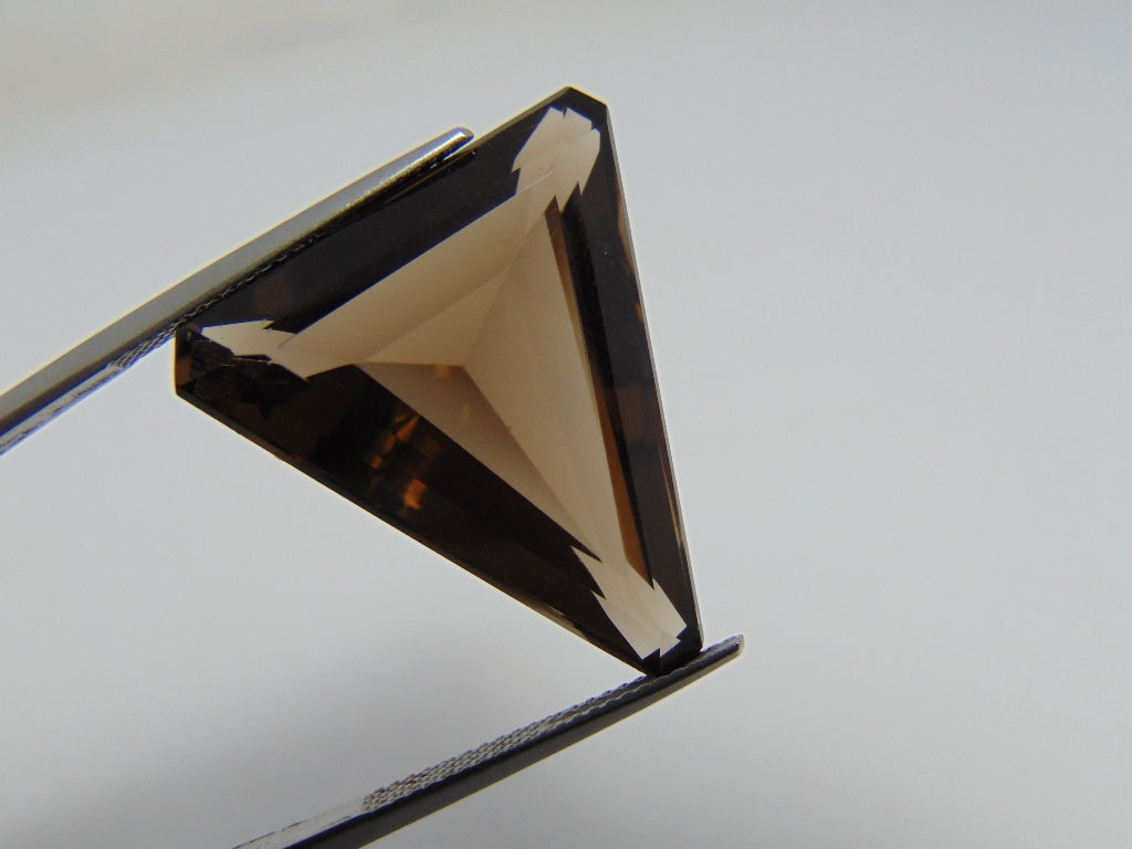 30.40ct Quartz Smoky 26x24mm