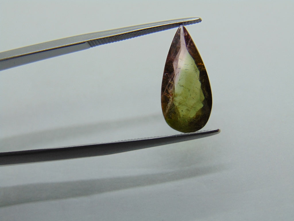 3.44ct Tourmaline Bicolor 17x8mm