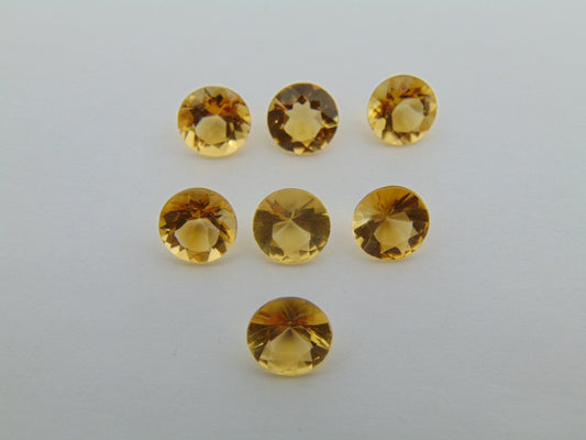 11.60ct Citrine Calibrated 8mm