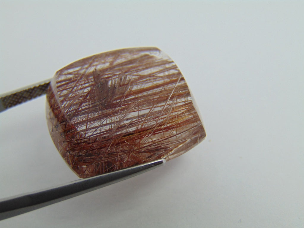 35.20ct Quartz Inclusion 23x20mm