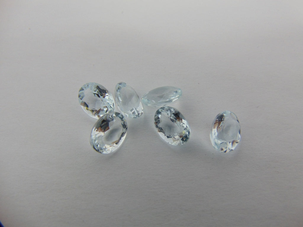 10.50cts Aquamarine Calibrated 9x7mm