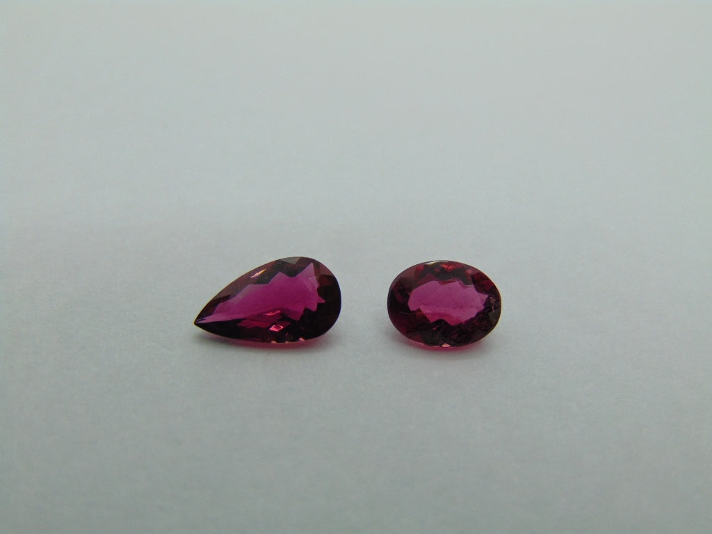 1.30ct Tourmaline 7x5mm 9x5mm