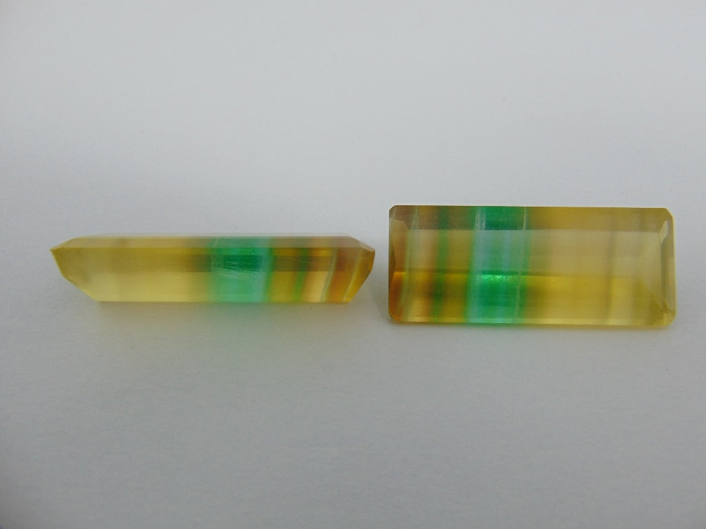 86.20cts Fluorite (Pair)