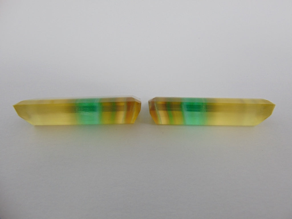 86.20cts Fluorite (Pair)