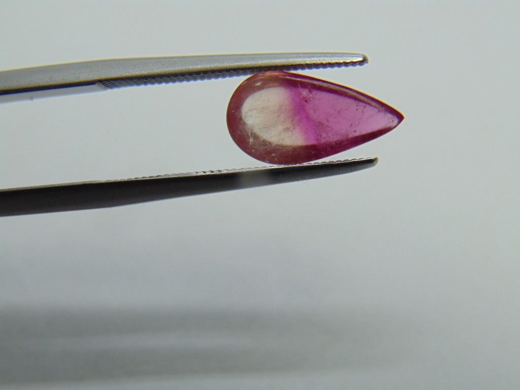 1.90ct Tourmaline Bicolor 12x6mm