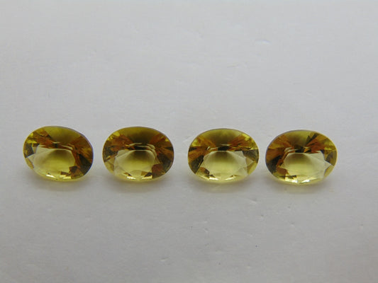 9.15ct Quartz Green Gold Calibrated 10x8mm