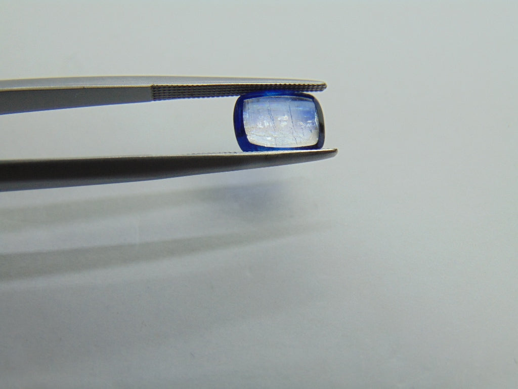 2.85ct Cianite Cabochon 9x7mm