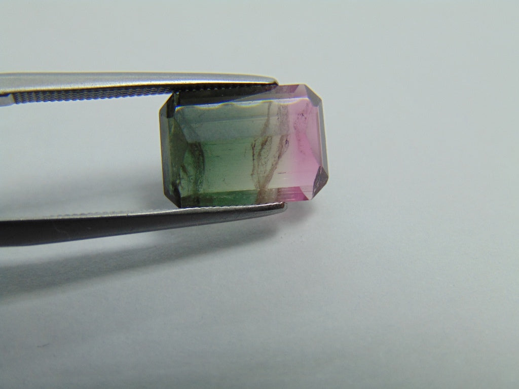 3.75ct Tourmaline Bicolor 11x8mm