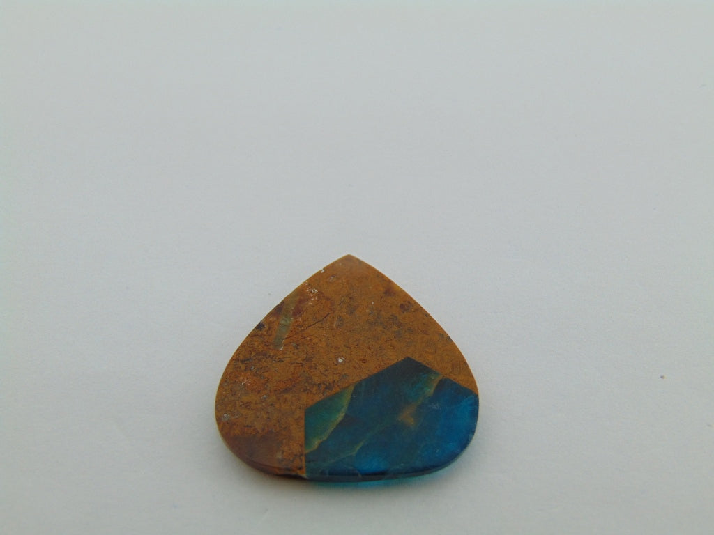 12.10ct Jasper with Apatite 22mm