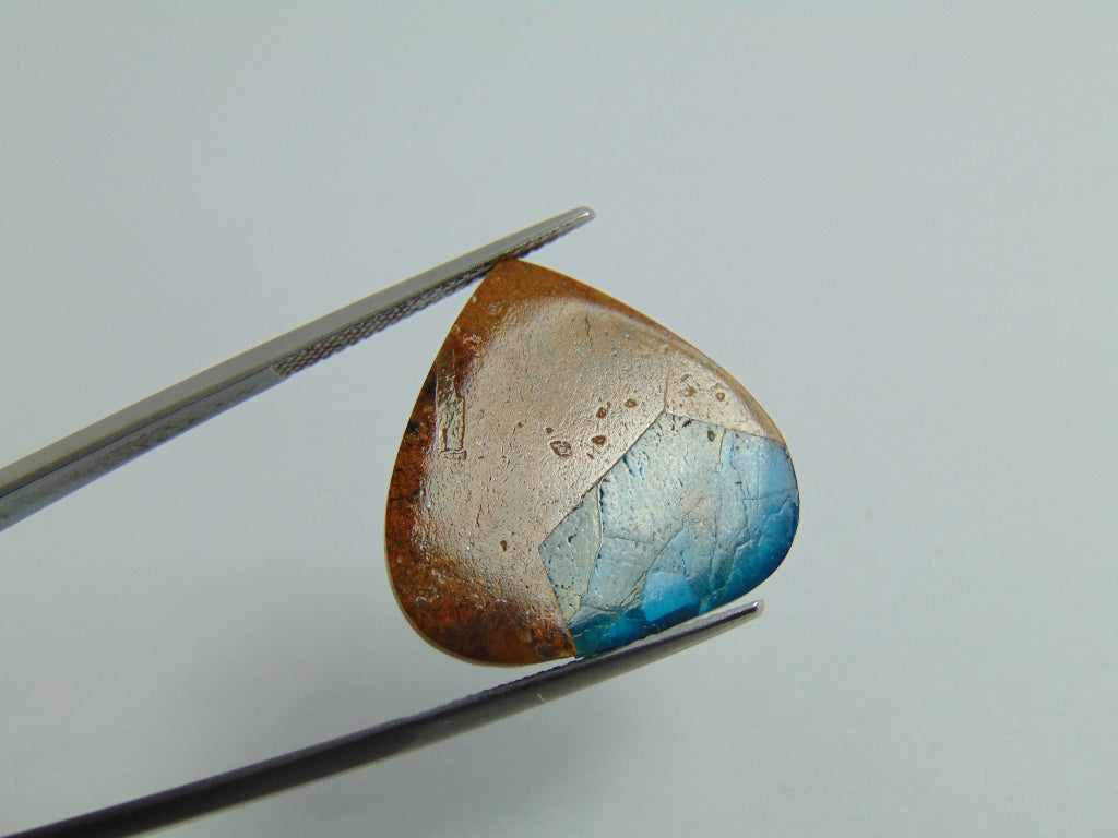 12.10ct Jasper with Apatite 22mm