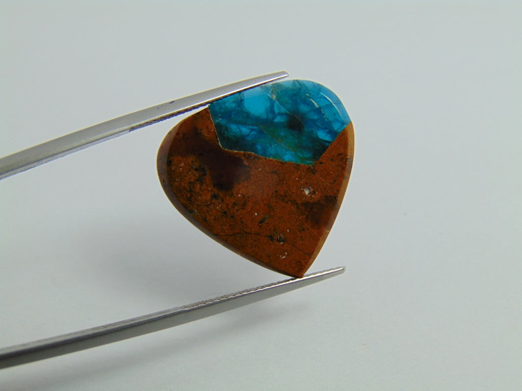 12.10ct Jasper with Apatite 22mm