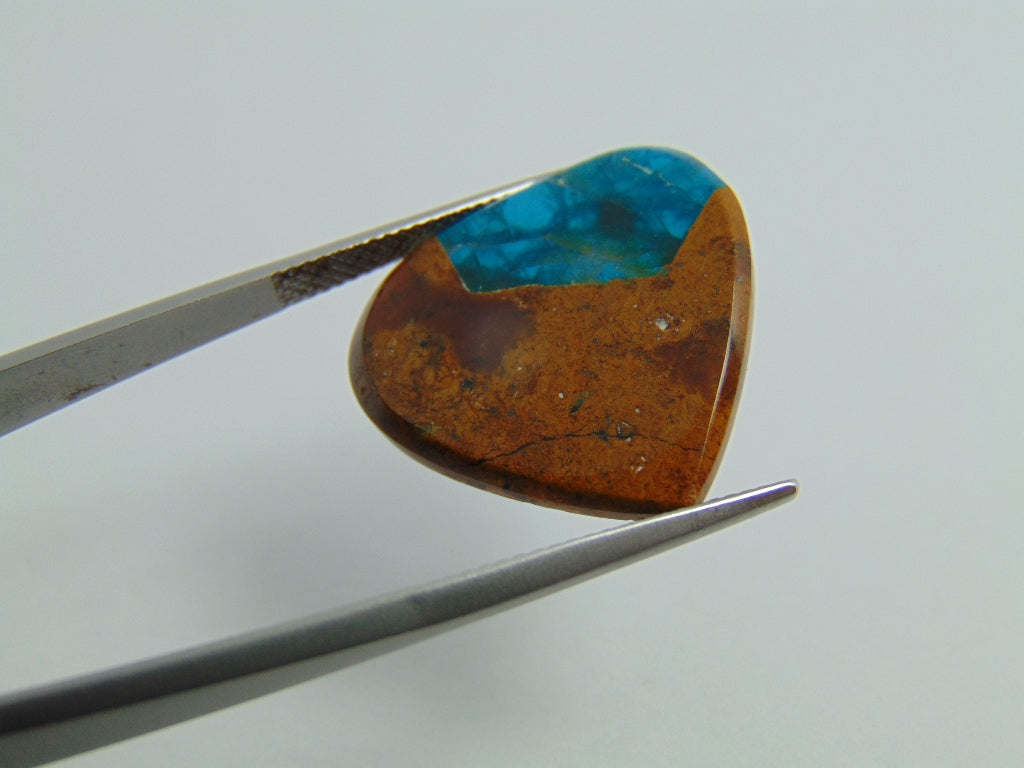 12.10ct Jasper with Apatite 22mm