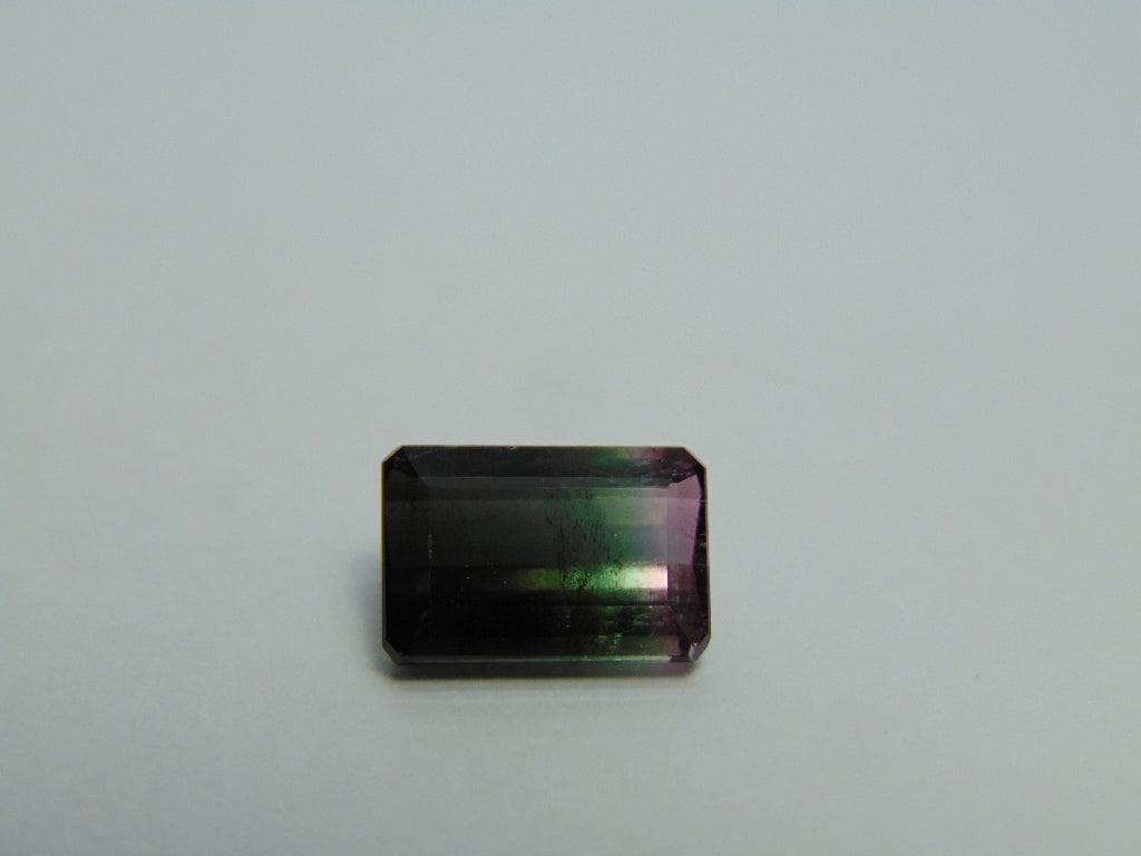 5.45ct Tourmaline Bicolor 12x8mm