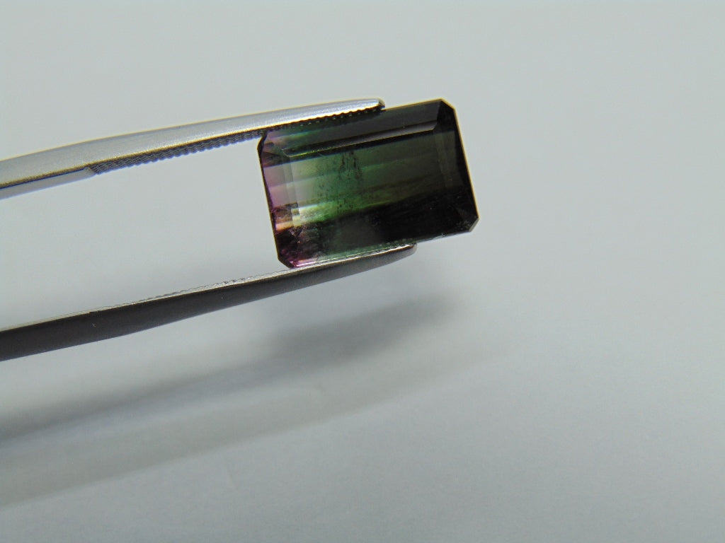 5.45ct Tourmaline Bicolor 12x8mm