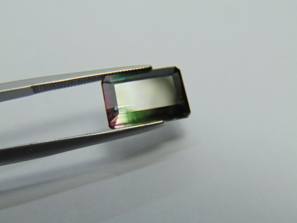 5.45ct Tourmaline Bicolor 12x8mm