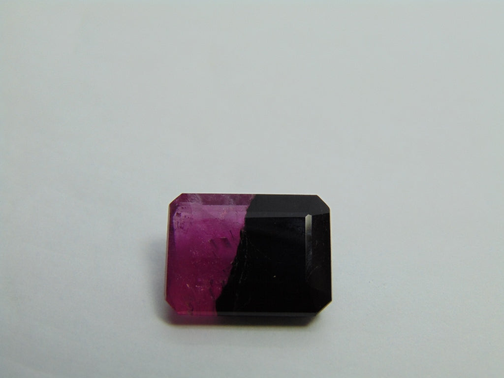 8.60ct Tourmaline bicolor 14x11mm
