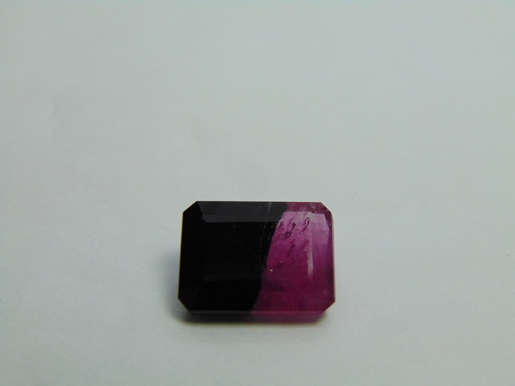 8.60ct Tourmaline bicolor 14x11mm