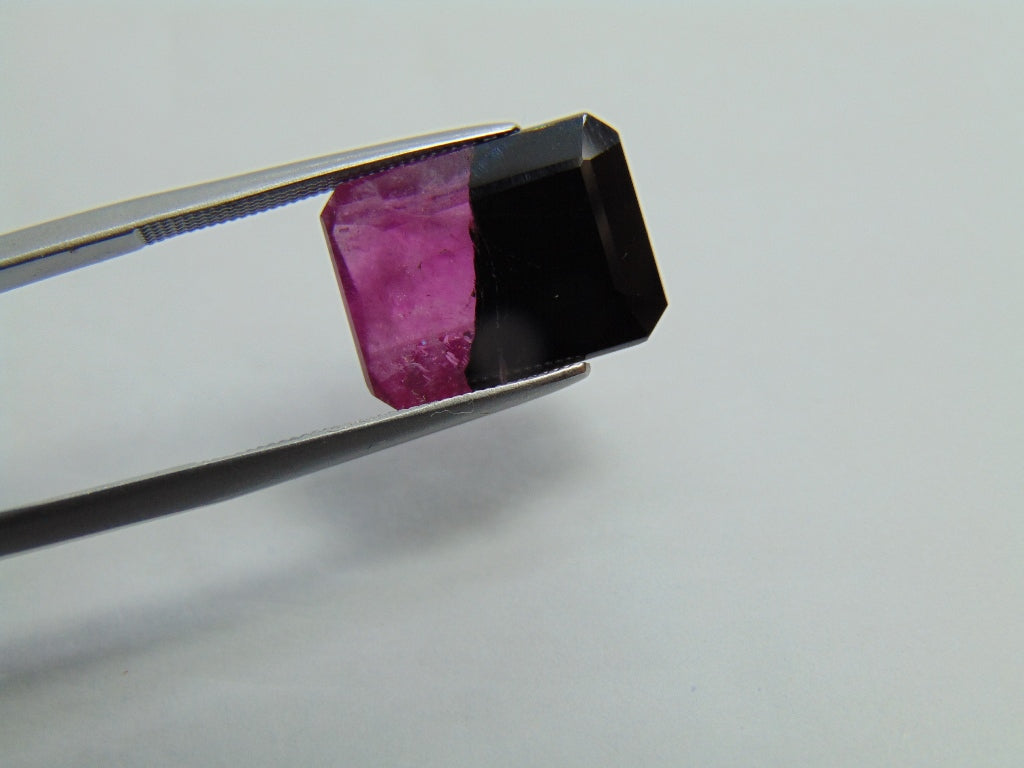 8.60ct Tourmaline bicolor 14x11mm