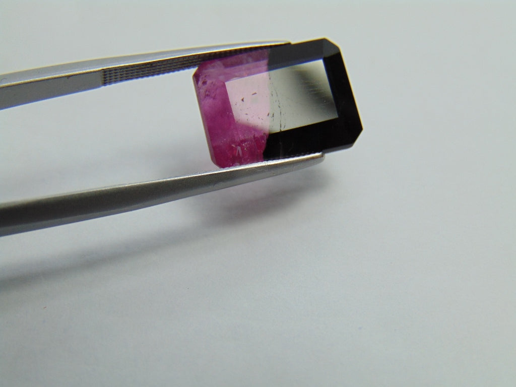 8.60ct Tourmaline bicolor 14x11mm
