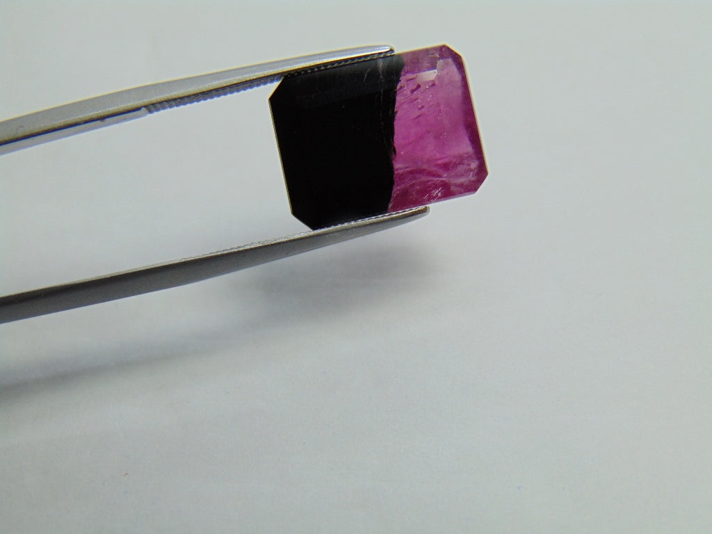 8.60ct Tourmaline bicolor 14x11mm