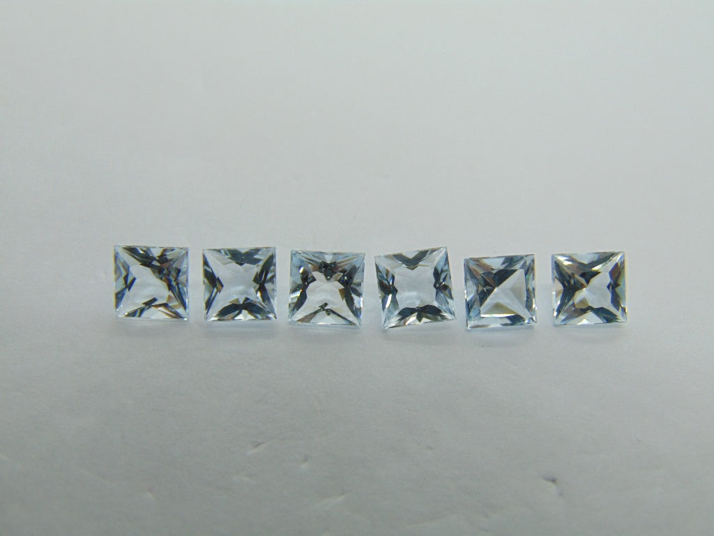 5.55ct Aquamarine Calibrated 6mm
