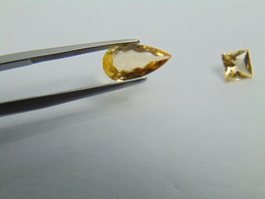 2.48ct Imperial Topaz 11x6mm 5mm