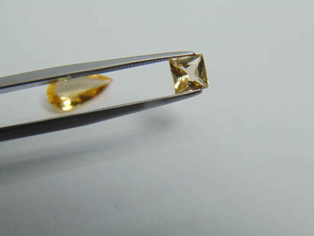 2.48ct Imperial Topaz 11x6mm 5mm