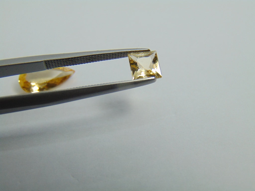 2.48ct Imperial Topaz 11x6mm 5mm
