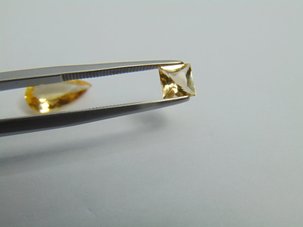 2.48ct Imperial Topaz 11x6mm 5mm