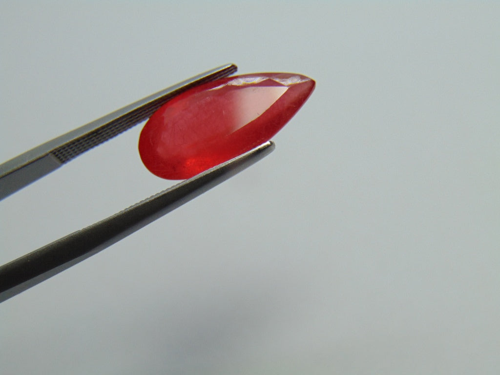 5.35ct Rhodonite 17x8mm