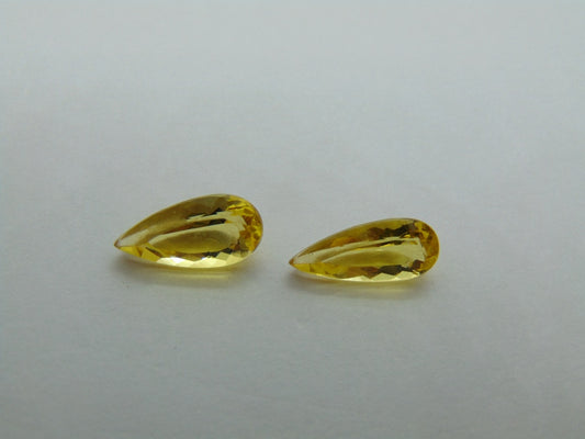 3.17ct Beryl 12x6mm 12x5mm