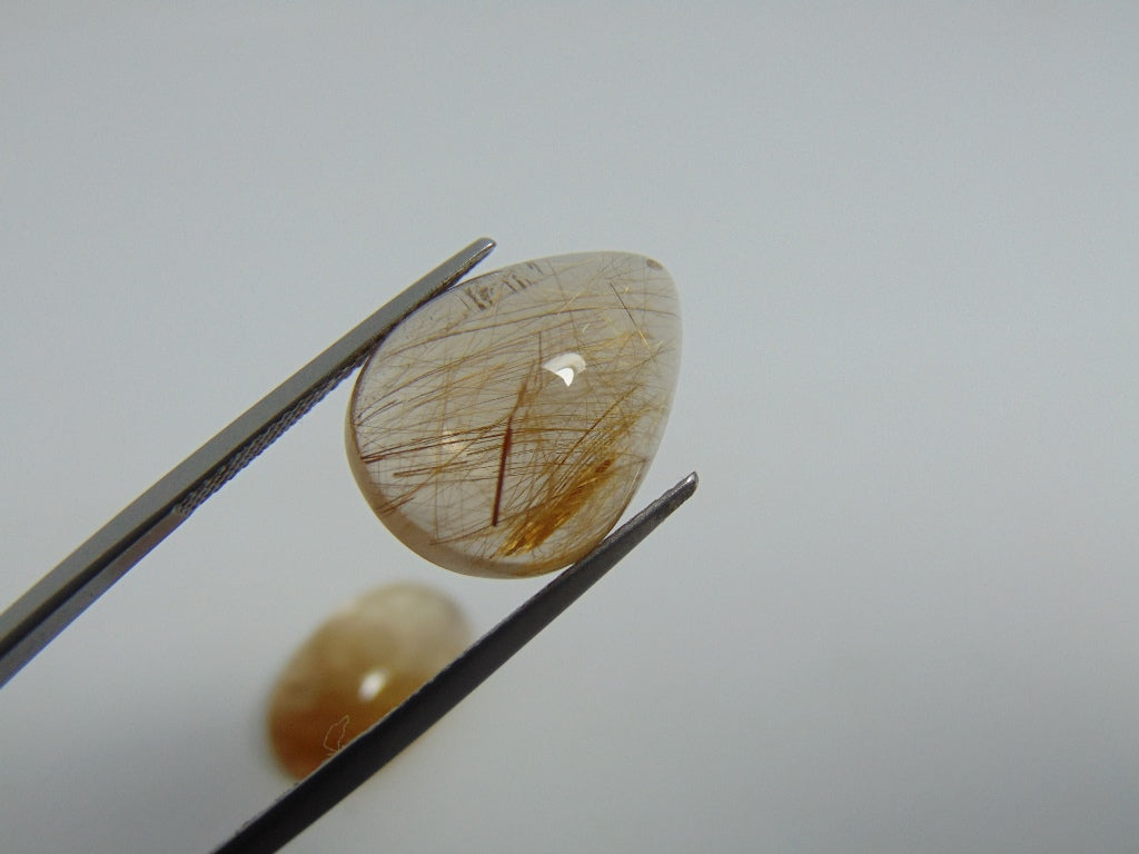32.50ct Rutile Cabochon 22x14mm 19x14mm