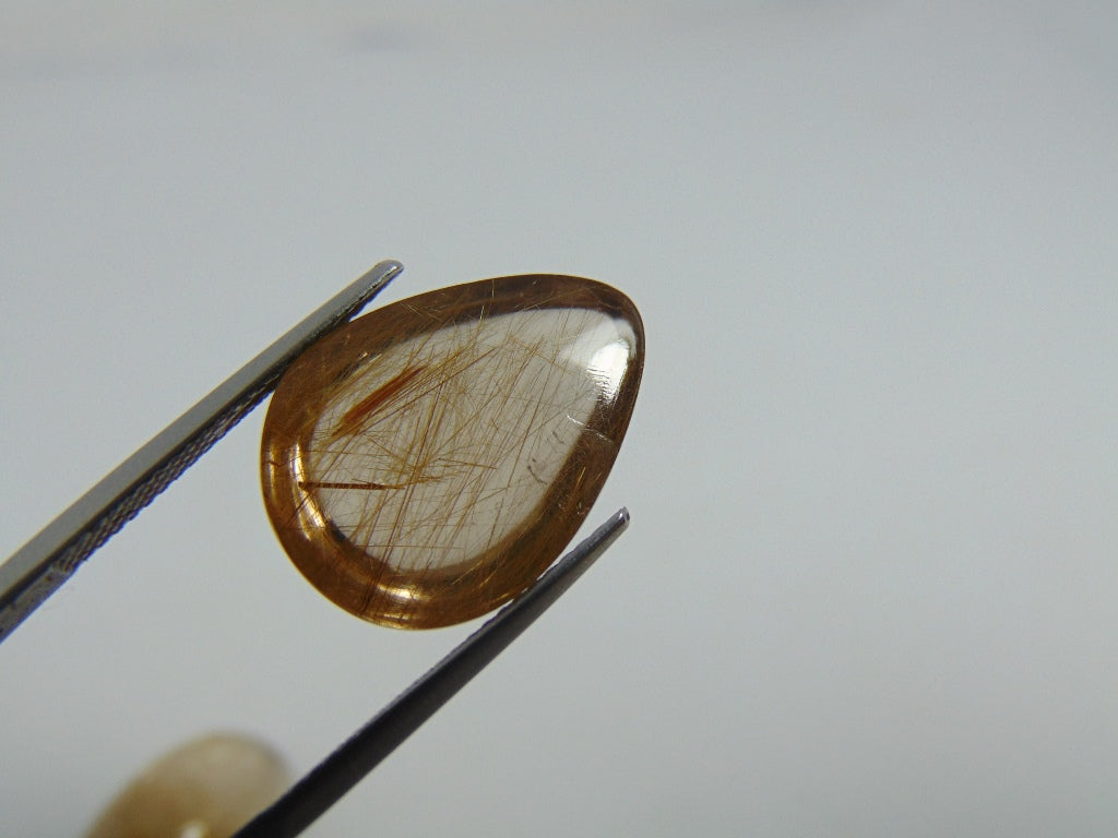 32.50ct Rutile Cabochon 22x14mm 19x14mm