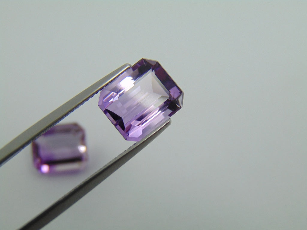 9.30cts Amethyst (Pair)